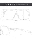 Gafas Deportivas ciclismo y running para hombre y mujer Clarion Yellow / Blue