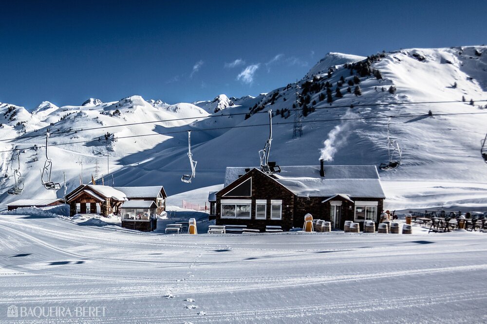 Baqueira beret uller esqui estacion 