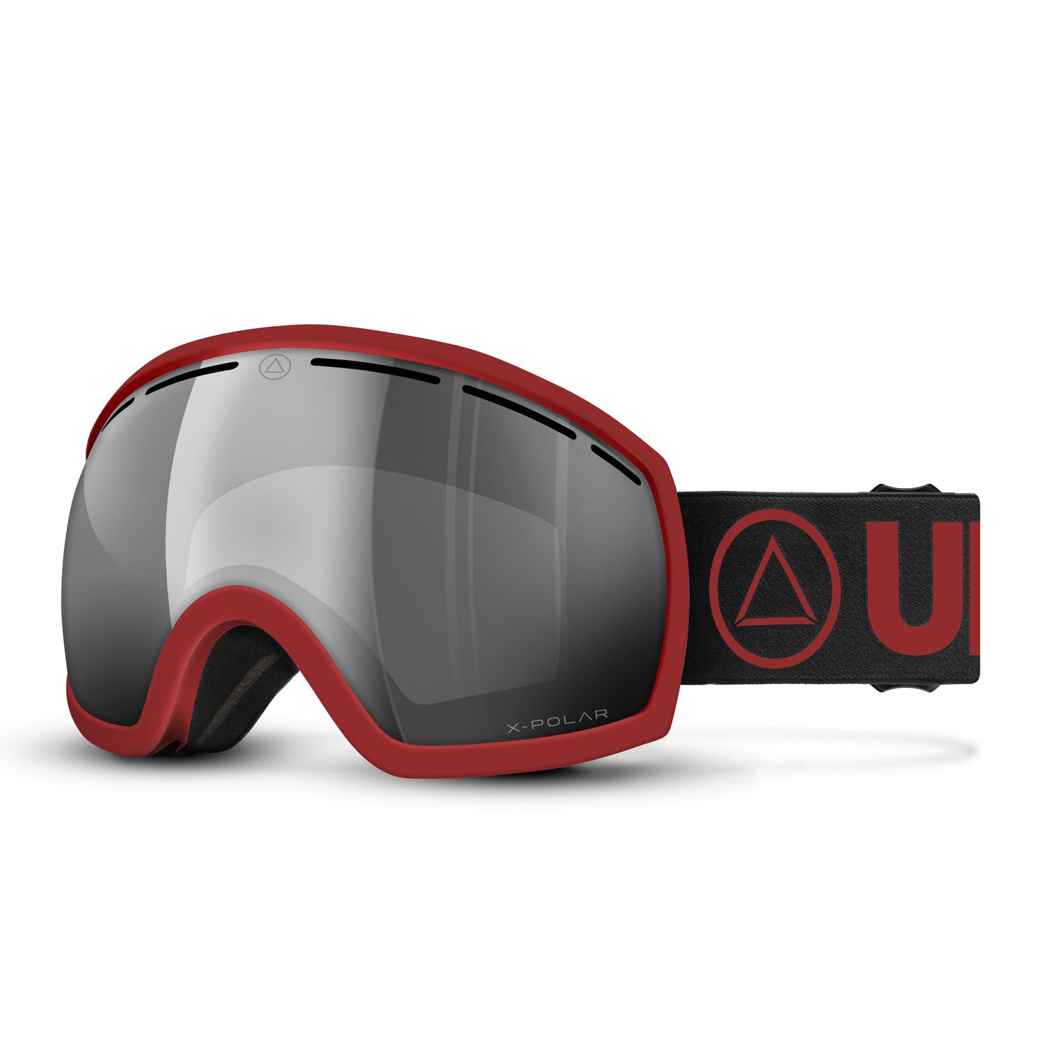 Gafas de Esqui Vertical Red / Grey