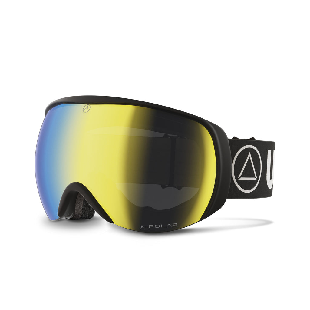 Gafas y máscaras de esquí y snowboard para hombre y mujer Freeride X Full  Black / Black – ULLER