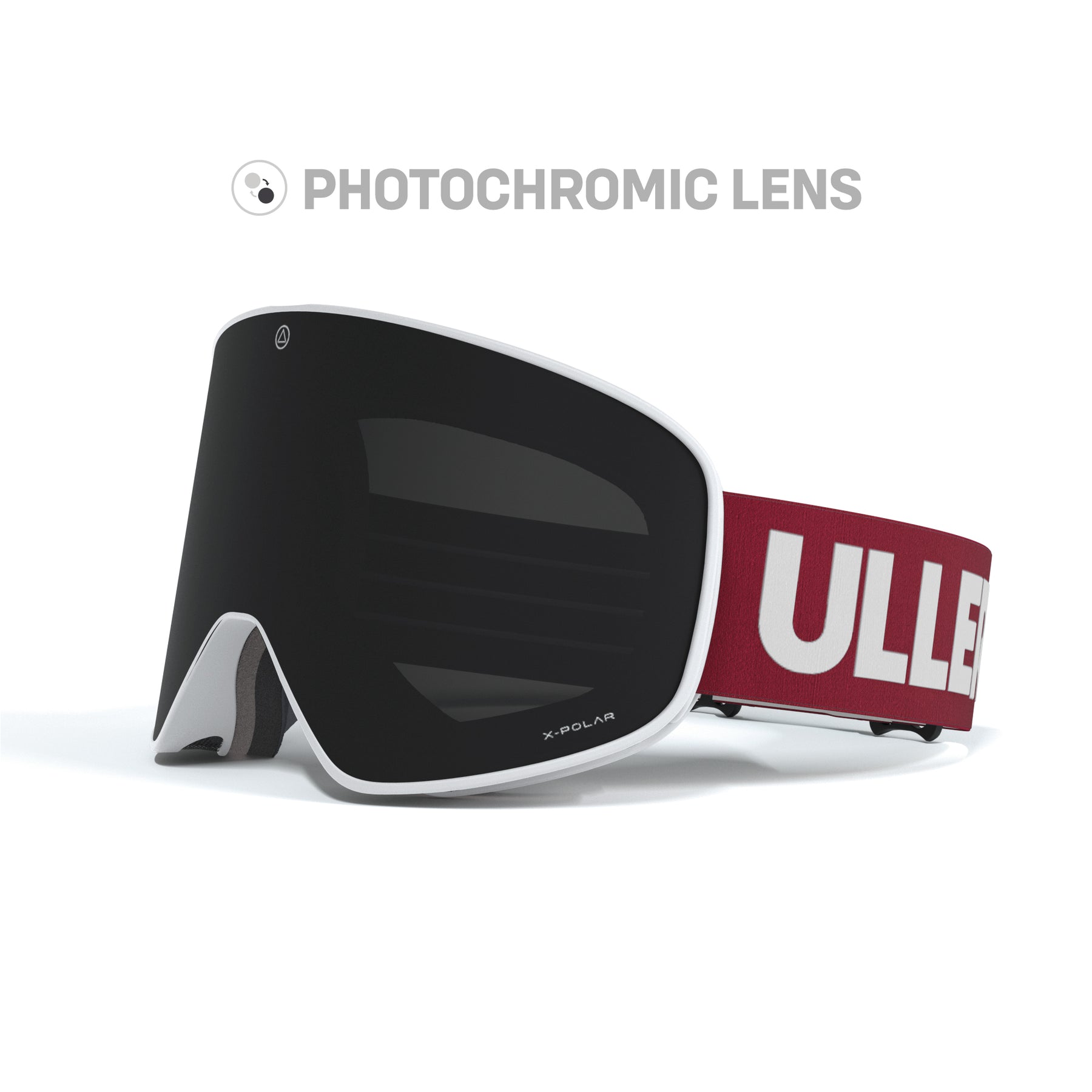 Gafas y máscaras de esquí y snowboard para hombre y mujer Avalanche White /  Black / Red – ULLER