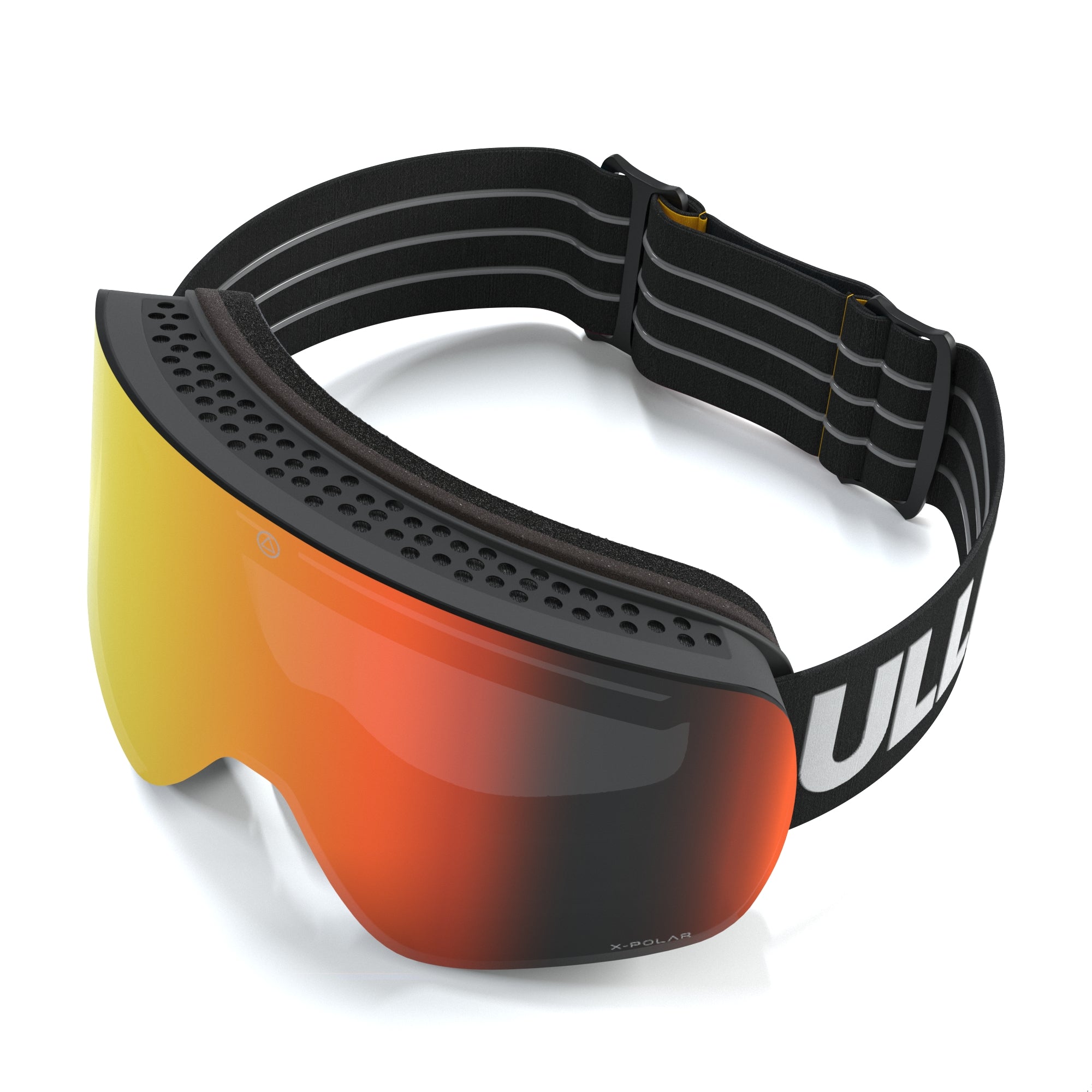 Flocon de neige Noir / Jaune