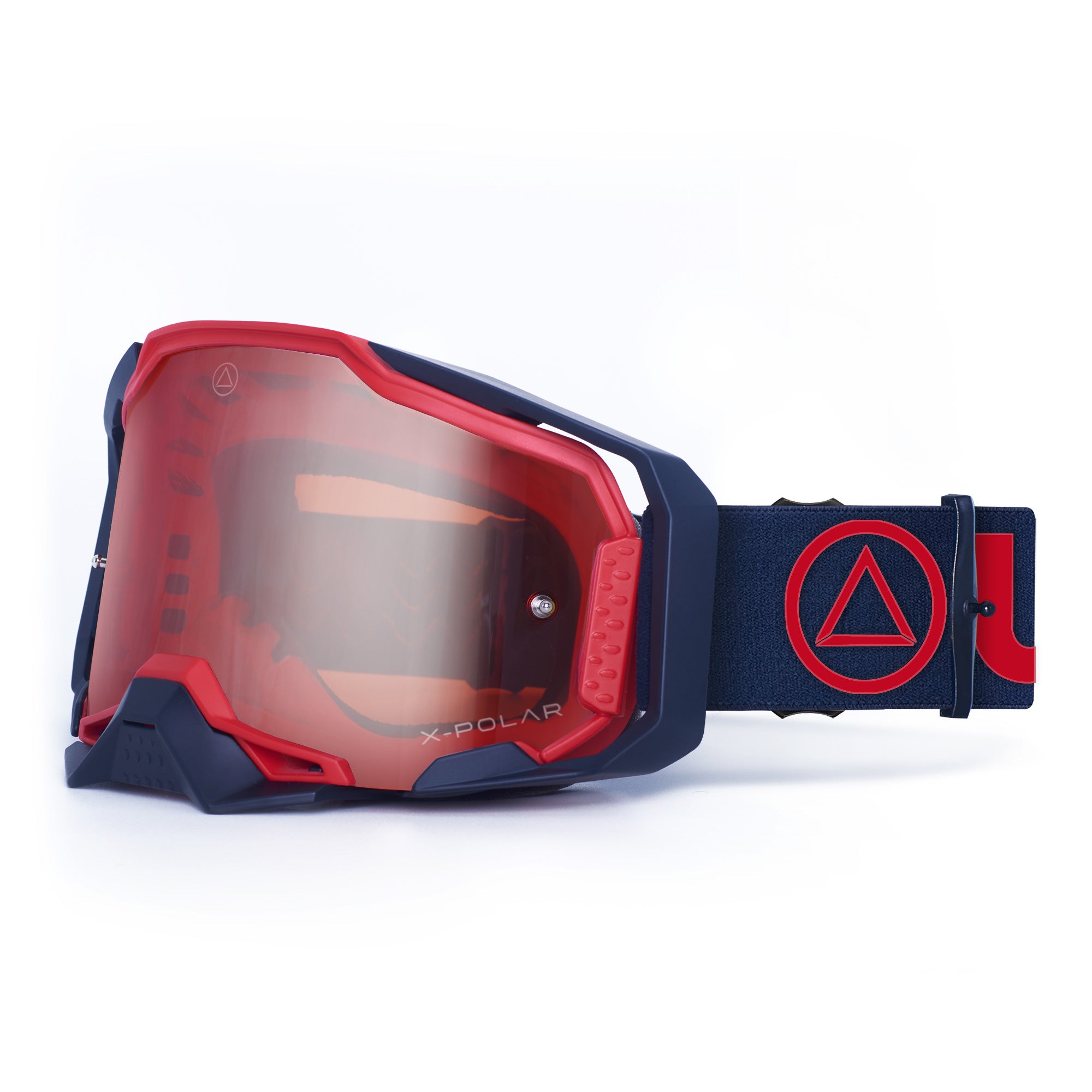 Gafas de Motocross y MTB Enduro para hombre y mujer Stone Red / Blue