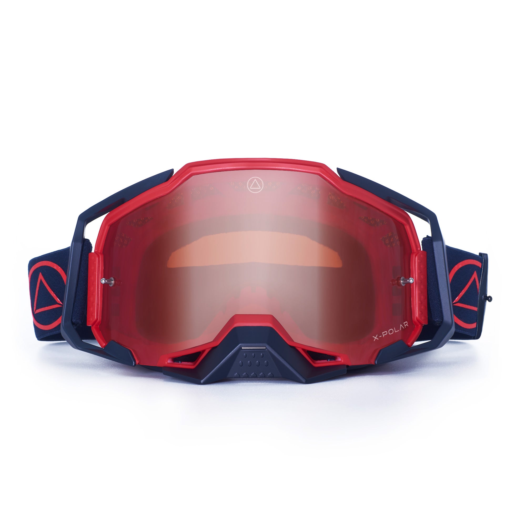 Gafas de Motocross y MTB Enduro para hombre y mujer Stone Red / Blue