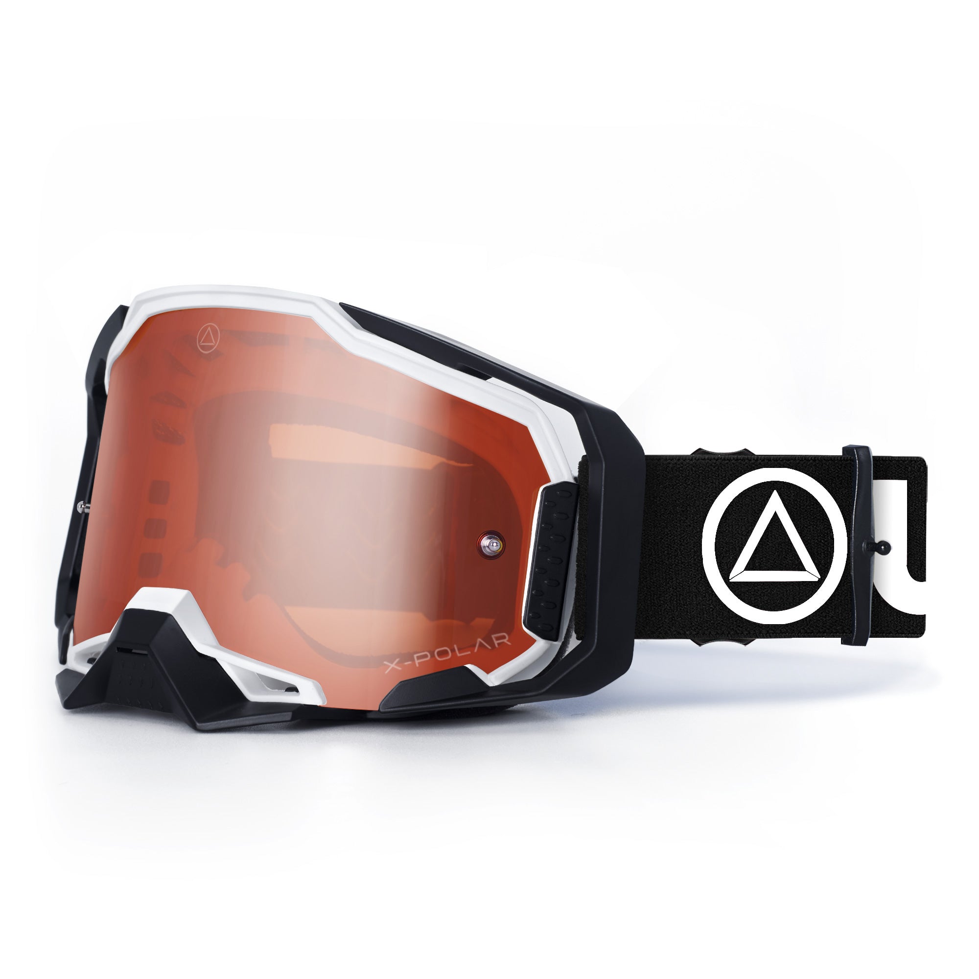 Gafas de Motocross y MTB Enduro para hombre y mujer Stone Black / White