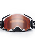 Gafas de Motocross y MTB Enduro para hombre y mujer Stone Black / White