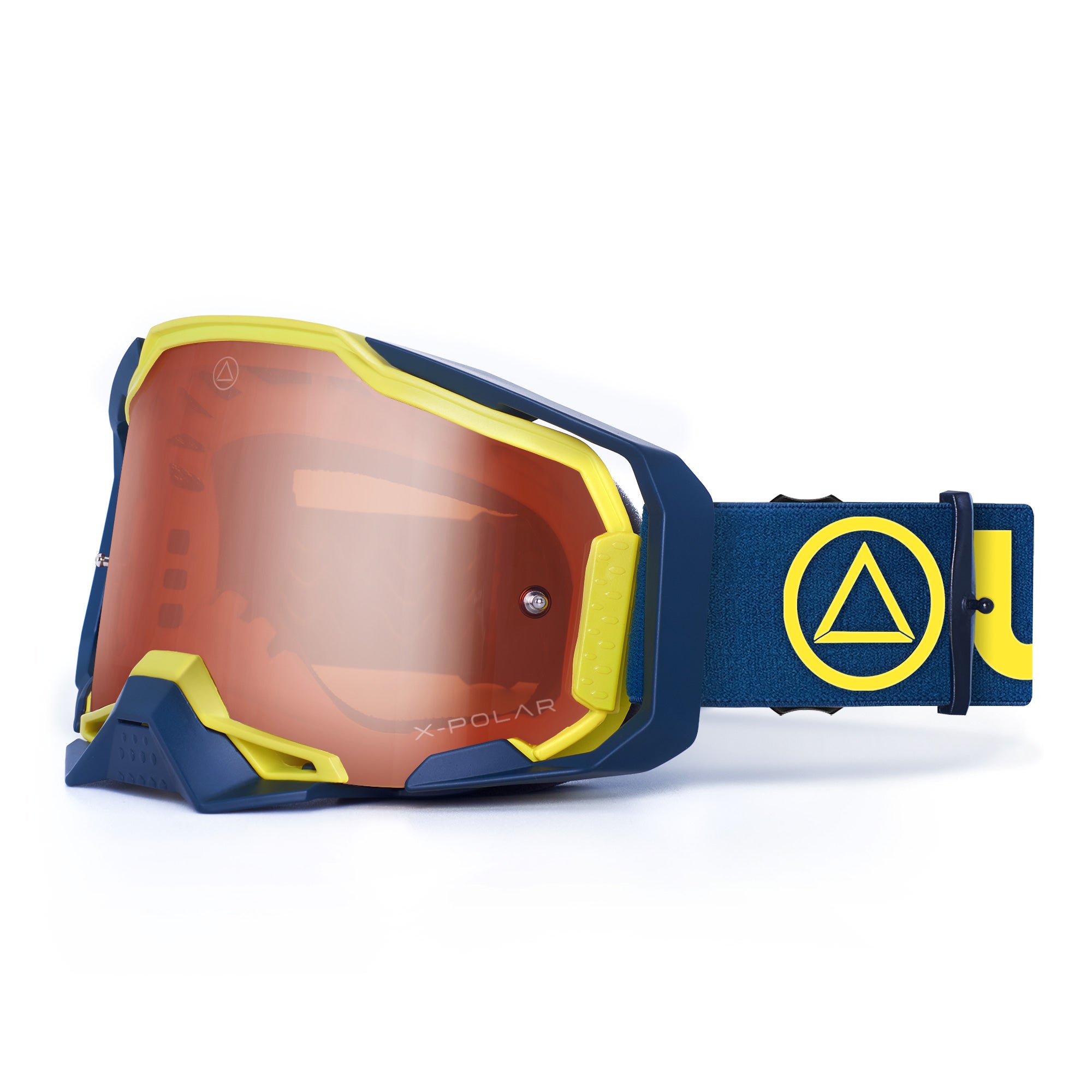 Gafas de Motocross y MTB Enduro para hombre y mujer Stone Yellow / Blue