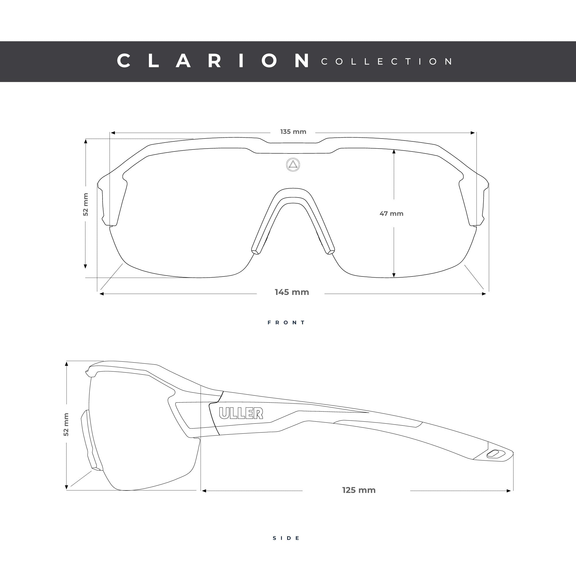 Gafas Deportivas ciclismo y running para hombre y mujer Clarion White / Red